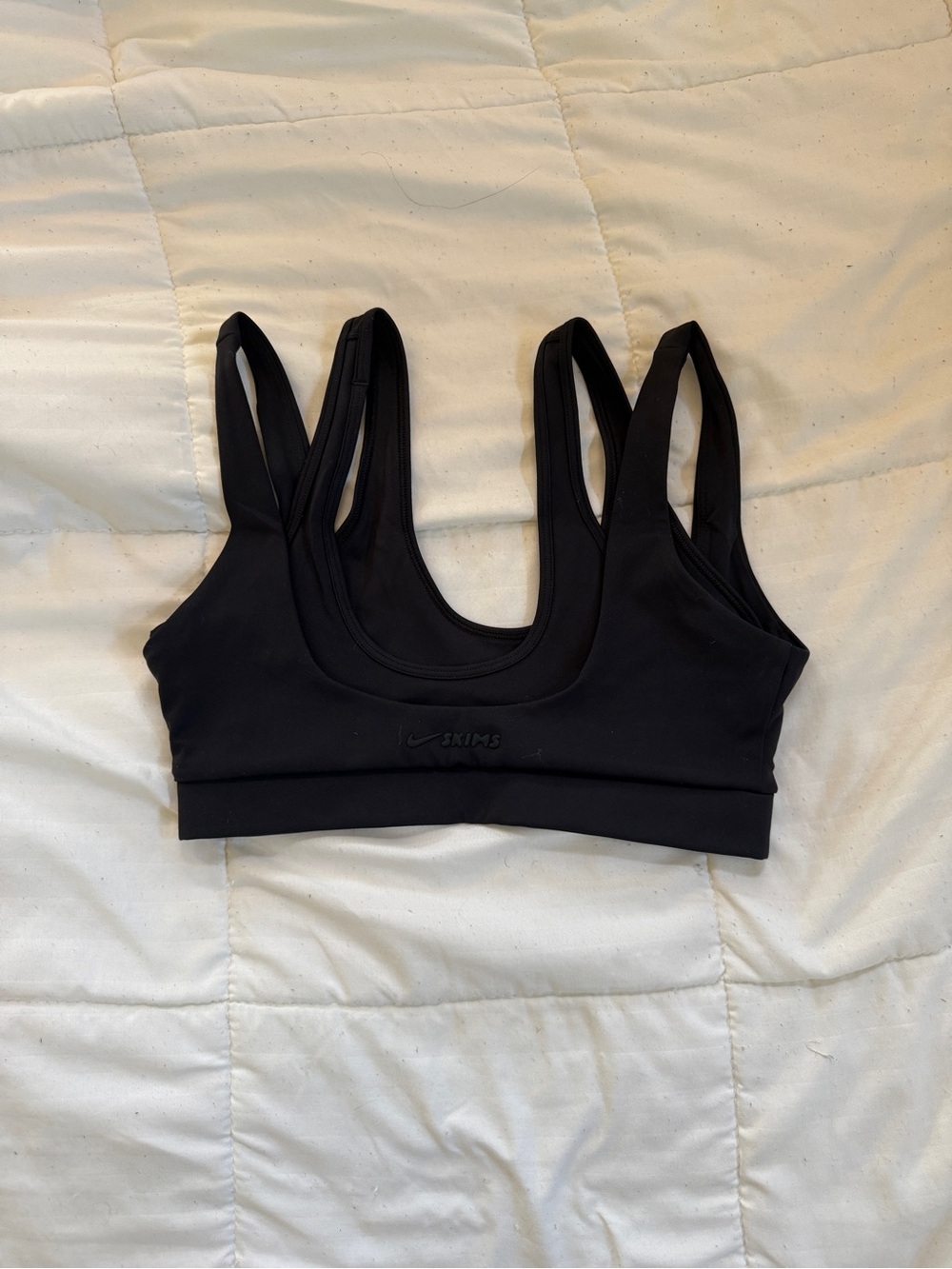 Nike x Skims DOUBLE STRAP SCOOP BRA